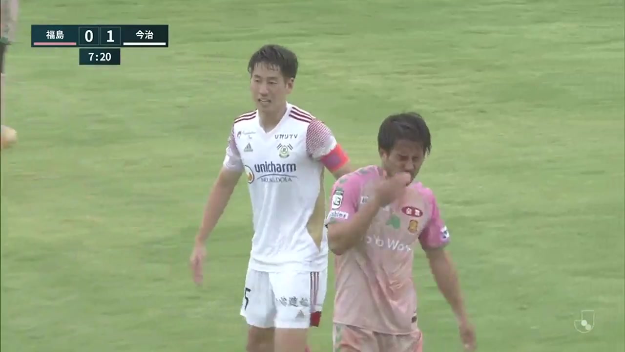 日丙 福岛FC Vs 今治 8分奥里巴乔·伊斯梅拉进球,比分1:1