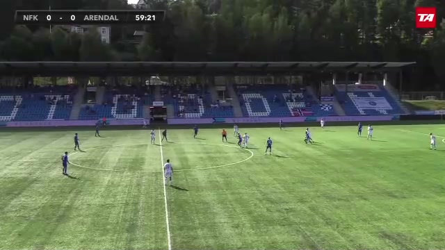 NOR D2 Notodden FK Vs FK Arendal 60 ทำประตู  ประตู, ทำคะแนน 1:0