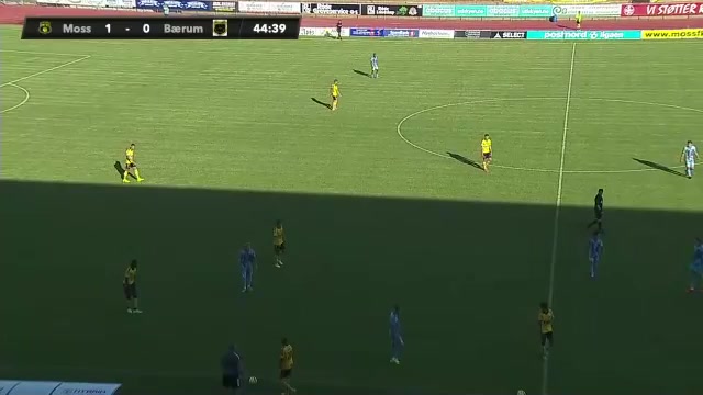 NOR D2 Moss Vs Baerum SK Kadri Goal in 45 min, Score 2:0
