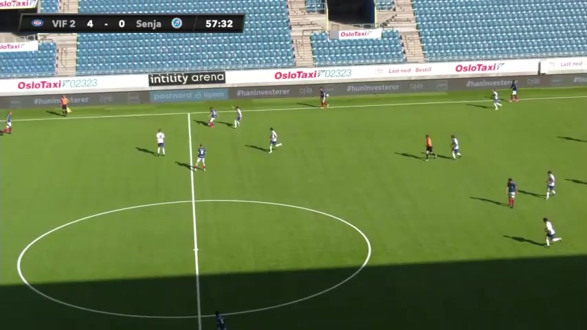 NOR D2 Valerenga B Vs Senja Holm Goal in 58 min, Score 5:0