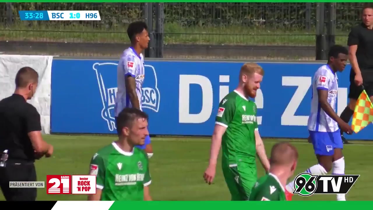 INT CF Hertha Berlin Vs Hannover 96 33 phút Vào, ghi bàn 1:0