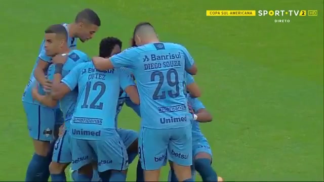 CON CSA Liga Dep. Universitaria Quito Vs Gremio (RS) LéoPereira Goal in 18 min, Score 0:1