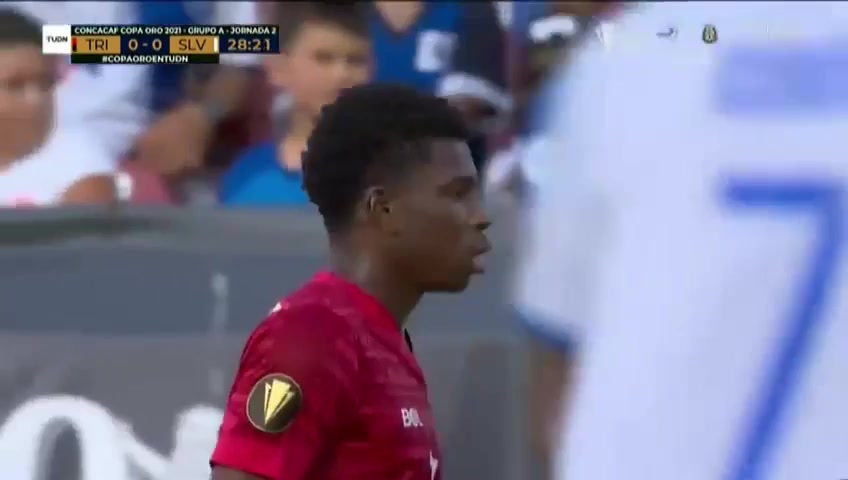 CGC Trinidad   Tobago Vs El Salvador Jairo Henriquez Goal in 29 min, Score 0:1