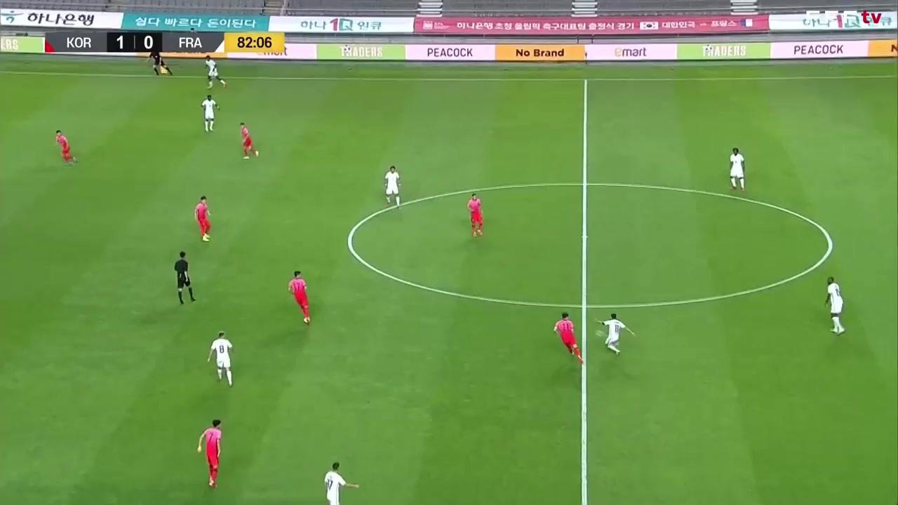 INT FRL South Korea U23 Vs France U23 83 phút Randal Kolo MuaniVào, ghi bàn 1:1