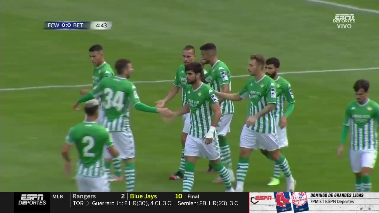 INT CF Winterthur Vs Real Betis 3 phút Vào, ghi bàn 0:1