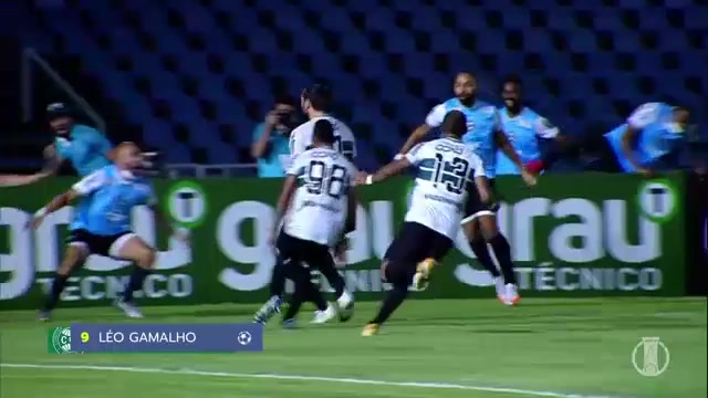 BRA D2 Sampaio Correa Vs Coritiba PR Leonardo Gamalho de Souza Goal in 58 min, Score 1:3