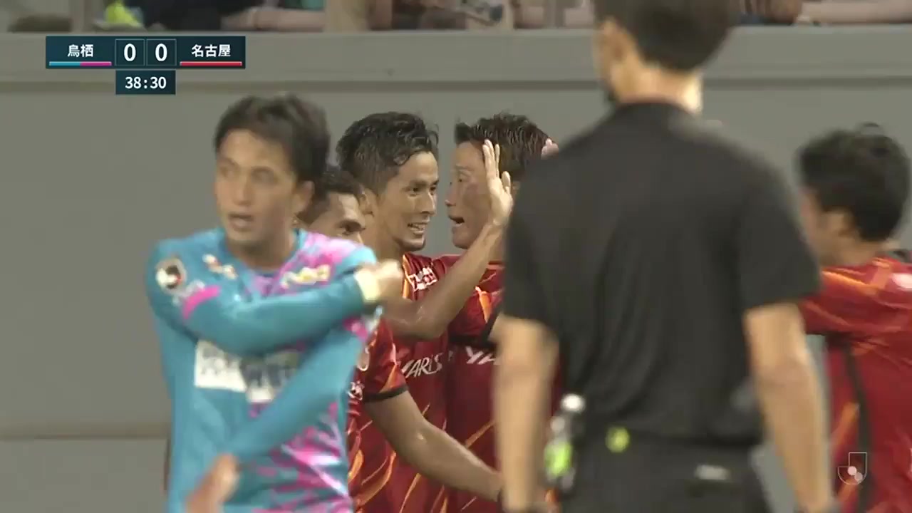 JPN D1 Sagan Tosu Vs Nagoya Grampus Carlos Eduardo Bendini Giusti, Dudu Goal in 38 min, Score 0:1