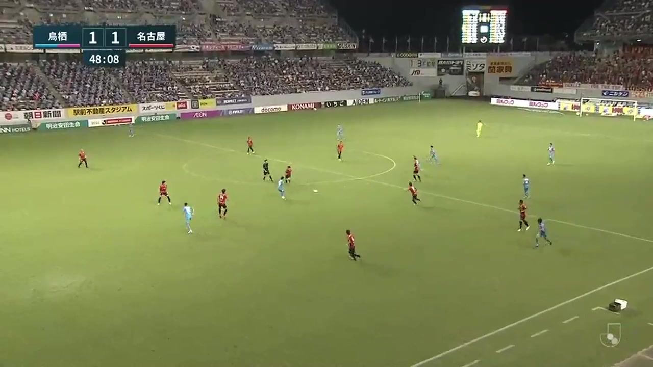 JPN D1 Sagan Tosu Vs Nagoya Grampus Noriyoshi Sakai Goal in 48 min, Score 1:1