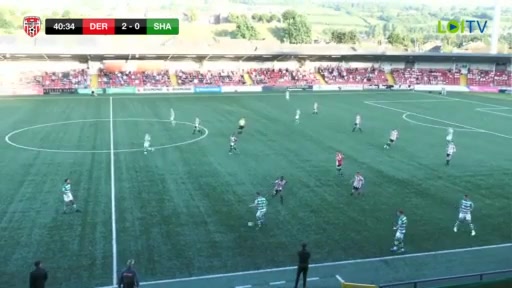 IRE PR Derry City Vs Shamrock Rovers 41 ทำประตู Graham Burke ประตู, ทำคะแนน 2:1