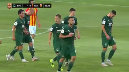 235 FK Krasnodar 2 Vs Alania Vladikavkaz 18 skor gol Dmitry Ivanov, skor 1:0