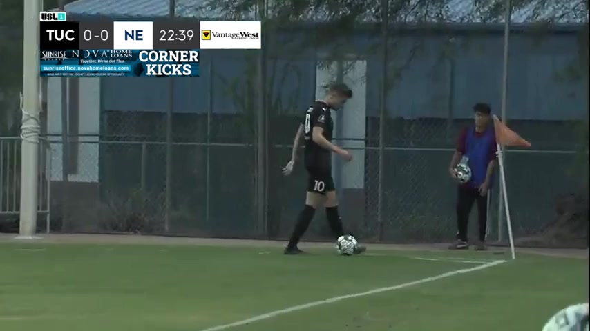 APSL FC Tucson Vs New England Revolution B Bedoya Goal in 23 min, Score 1:0