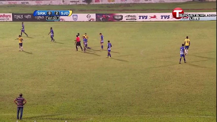 1527 Sheikh Russel KC Vs Sheikh Jamal 68 skor gol , skor 1:2