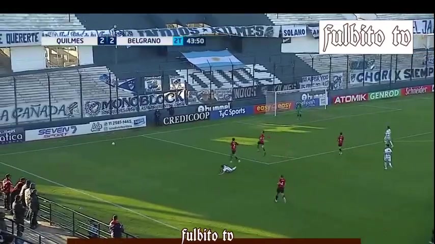 ARG D2 Quilmes Vs Belgrano 90 phút Santiago LongoVào, ghi bàn 2:3