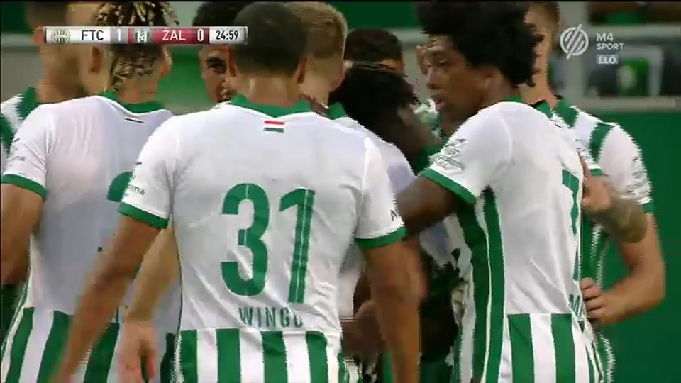 103 Ferencvarosi TC Vs FK Zalgiris Vilnius 24 skor gol Myrto Uzuni, skor 1:0