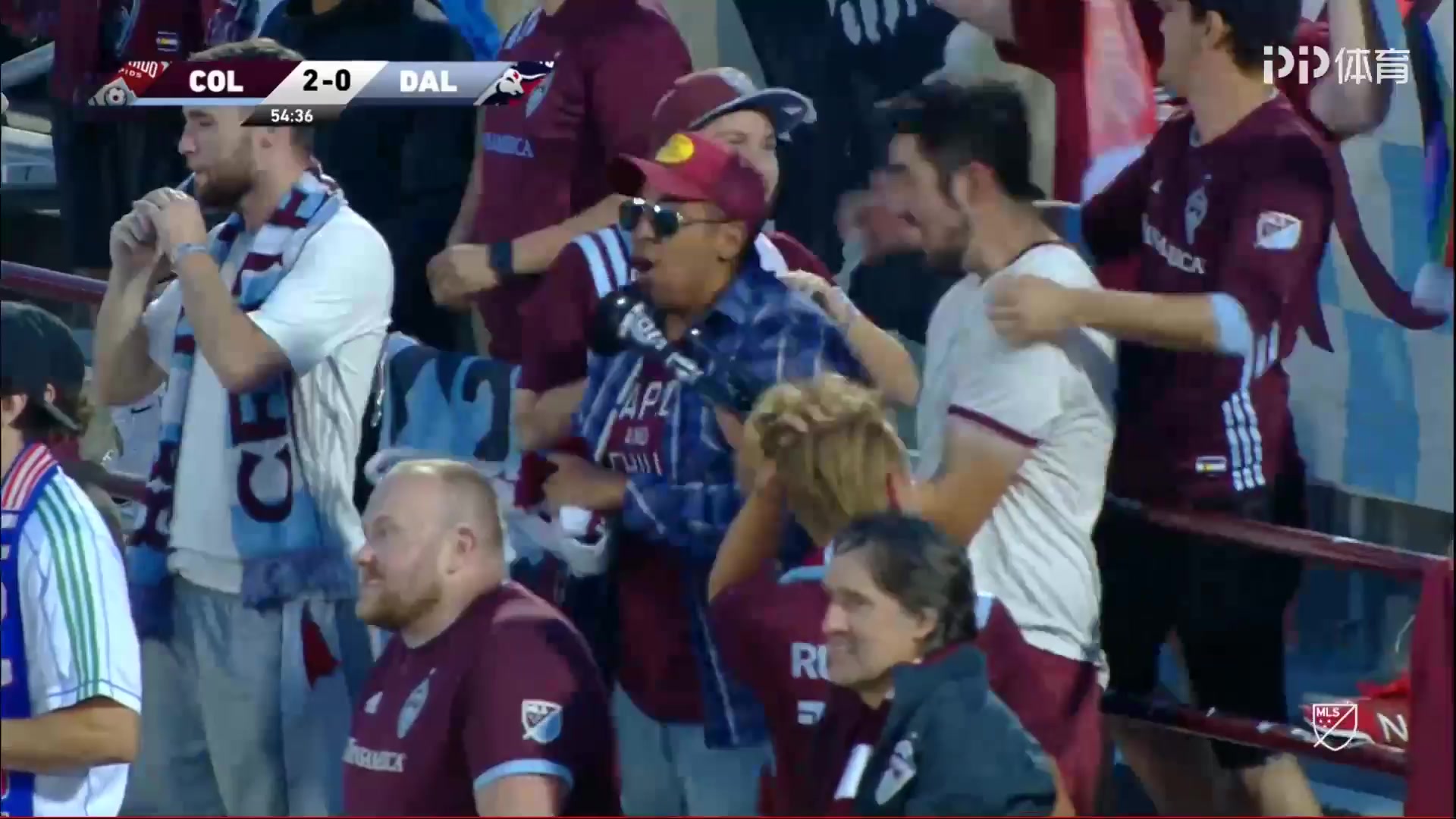 MLS Colorado Rapids Vs FC Dallas 54 ทำประตู Michael Barrios ประตู, ทำคะแนน 2:0