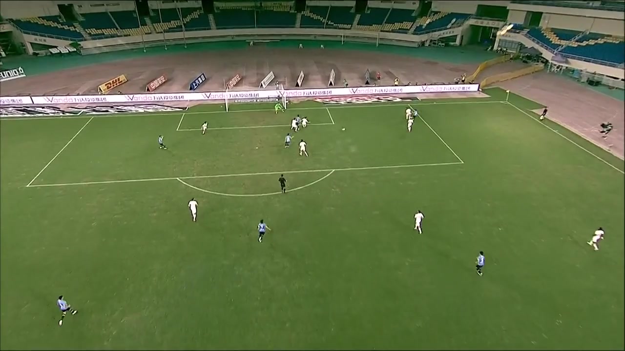 CHA CSL Dalian Pro Vs Wuhan FC 7 ทำประตู Lin Liangming ประตู, ทำคะแนน 1:0