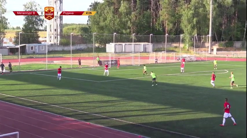 RUS D2 Metallurg Vidnoye Vs Rodina Moskva Hayrapetyan Goal in 42 min, Score 0:3