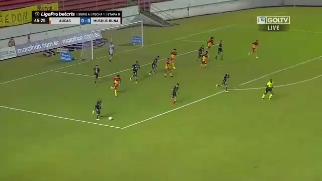 596 Sociedad Deportiva Aucas Vs Mushuc Runa 66 skor gol Rody Zambrano, skor 0:1