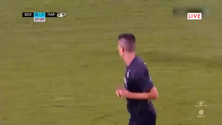 SER D1 Vojvodina Novi Sad Vs Partizan Belgrade 59 phút Bibras NatchoVào, ghi bàn 0:2