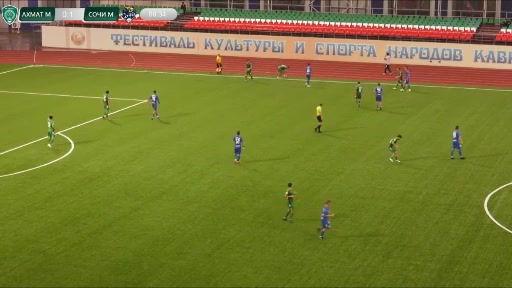 RUS YthC FC Terek Groznyi Youth Vs PFC Sochi Youth Aziev Goal in 67 min, Score 1:1