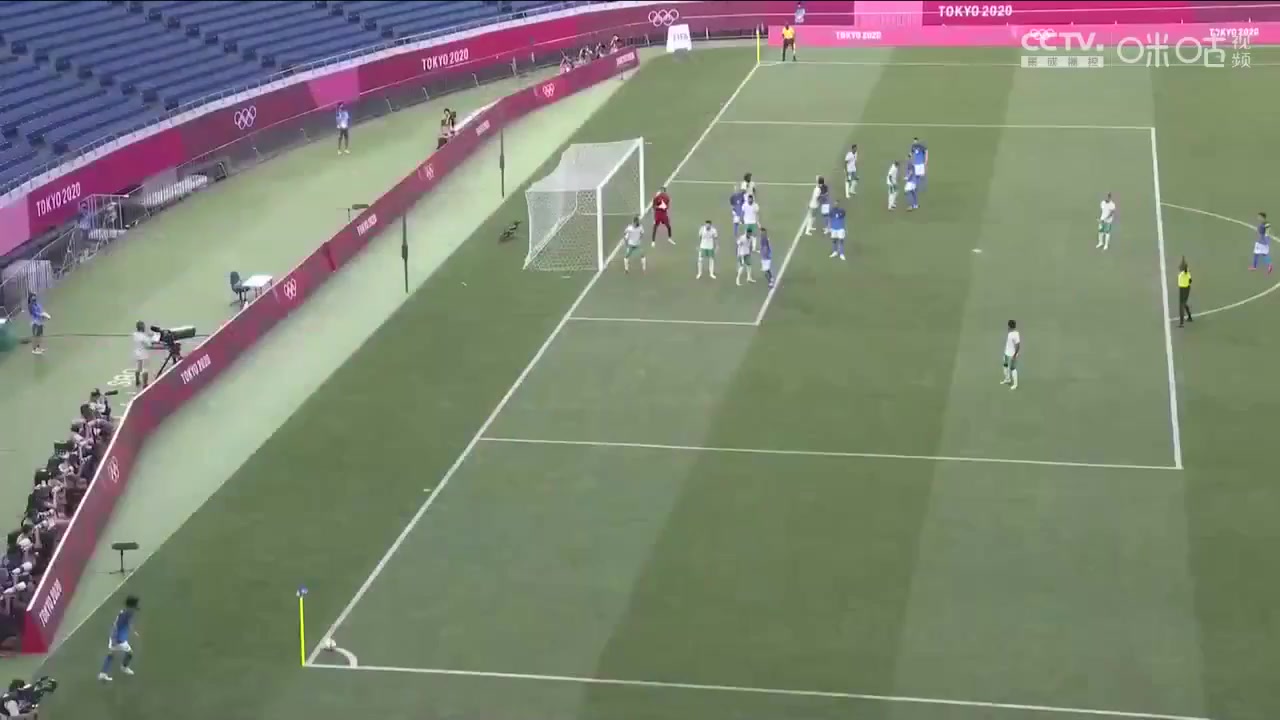 MOFT Saudi Arabia U23 Vs Brazil U23 Matheus Cunha Goal in 13 min, Score 0:1
