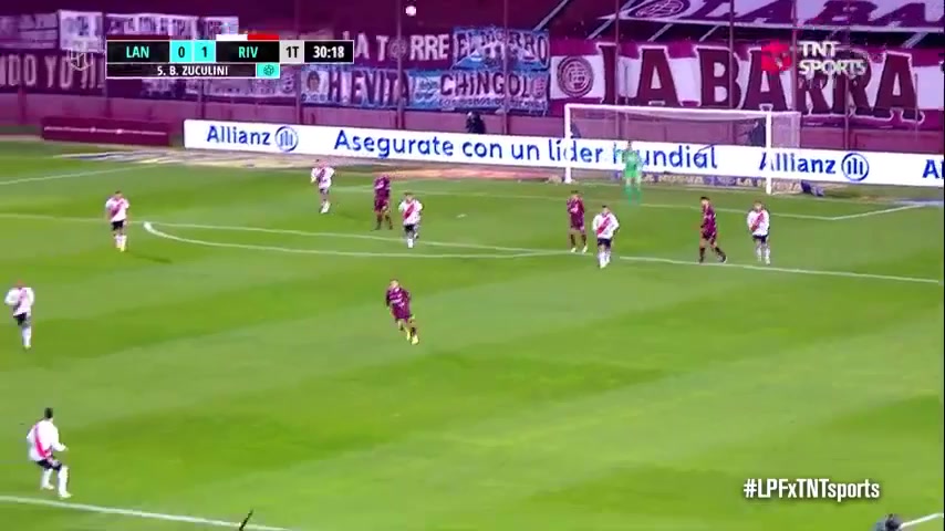 ARG D1 Lanus Vs River Plate 30 phút Bruno ZuculiniVào, ghi bàn 0:1