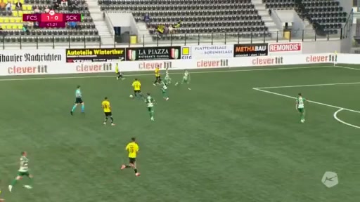 SUI D1 Schaffhausen Vs Kriens 41 phút Vào, ghi bàn 2:0