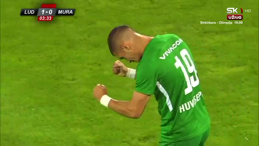 UEFA CL Ludogorets Razgrad Vs NK Mura 05 Pieros Sotiriou Goal in 2 min, Score 1:0