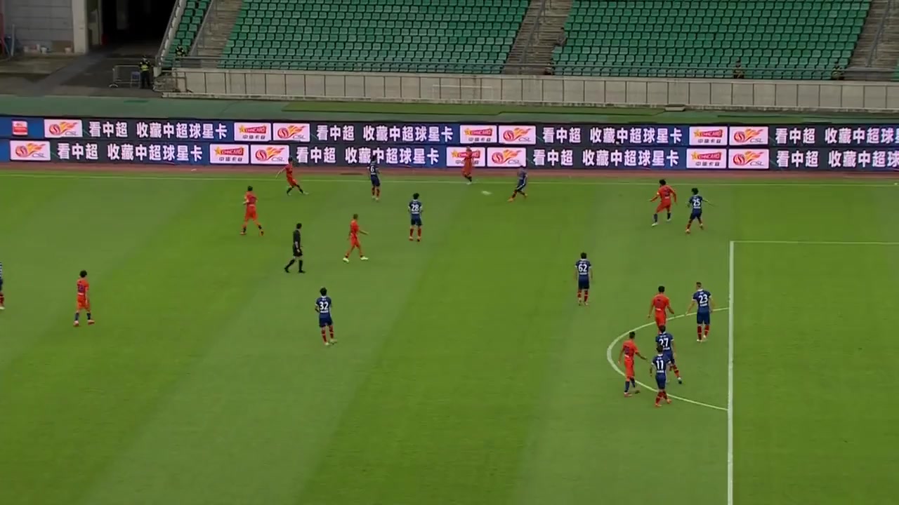 CHA CSL Shandong Taishan Vs Henan Songshan Longmen 38 ทำประตู Marouane Fellaini ประตู, ทำคะแนน 1:0