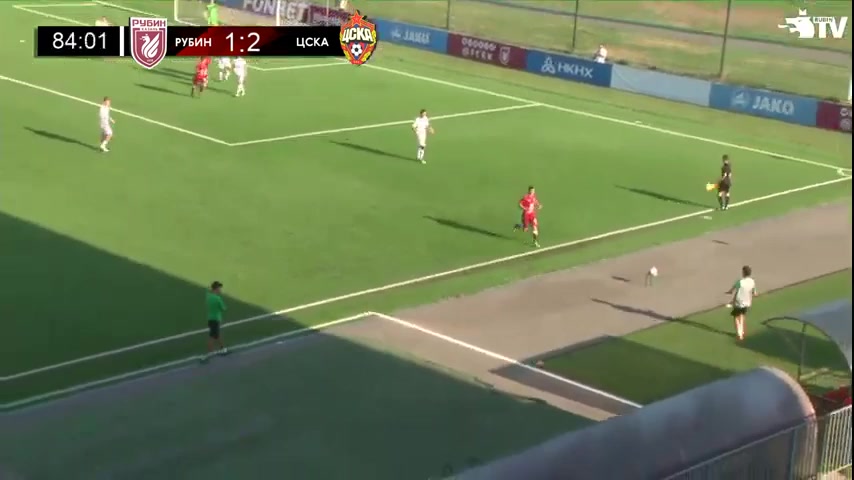 RUS YthC Rubin Kazan (R) Vs CSKA Moscow  (R)  Goal in 87 min, Score 2:2