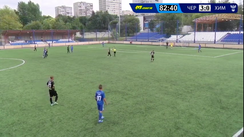 RUS YthC Chertanovo Moscow Youth Vs Khimki Youth Polosin Goal in 82 min, Score 3:1