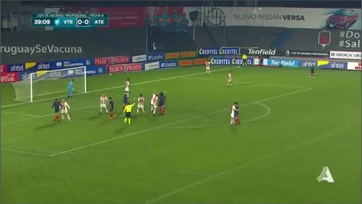 URU D2 Villa Teresa Vs CA Atenas  Goal in 40 min, Score 0:1