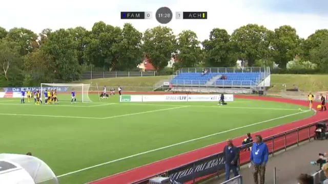 DEN D1 Fremad Amager Vs AC Horsens Casper Tengstedt Goal in 11 min, Score 0:2