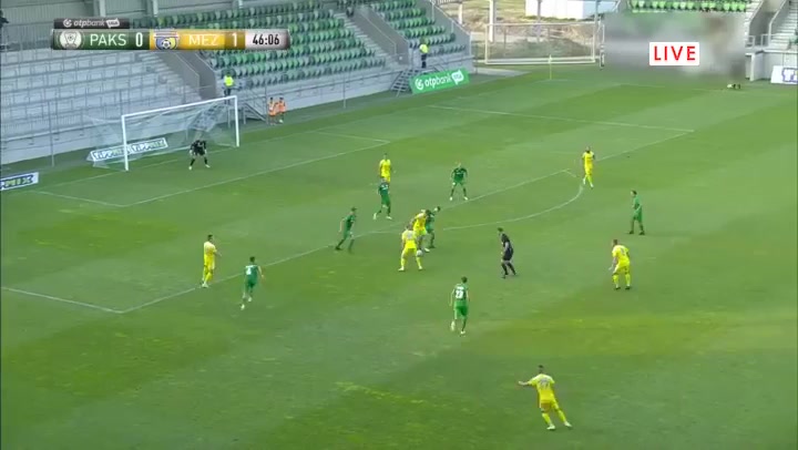 HUN D1 Paksi SE Honlapja Vs Mezokovesd Zsory Marin Jurina Goal in 48 min, Score 0:2