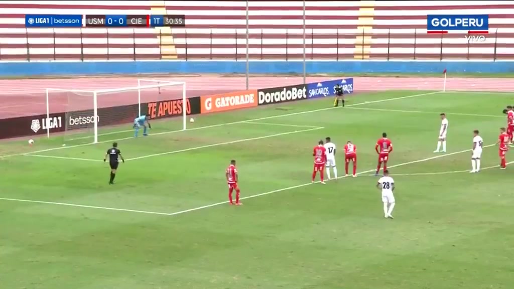 PER D1 Dep.San Martin Vs Cienciano 31 phút Vào, ghi bàn 1:0