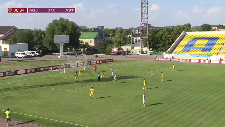 KAZ C Akzhayik Oral Vs Lokomotiv Astana 8 phút Vào, ghi bàn 1:0