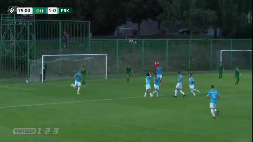 UKR D2 Olimpic Donetsk Vs Prykarpattya Ivano Frankivsk Semchuk Goal in 76 min, Score 2:0