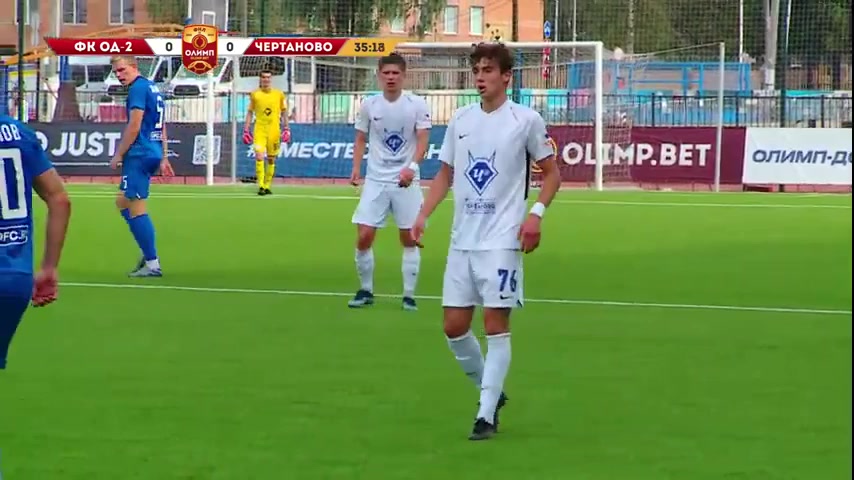 RUS D2 Olimp-Dolgiye Prudy-2 Vs Chertanovo Moscow Pankov Goal in 35 min, Score 0:1