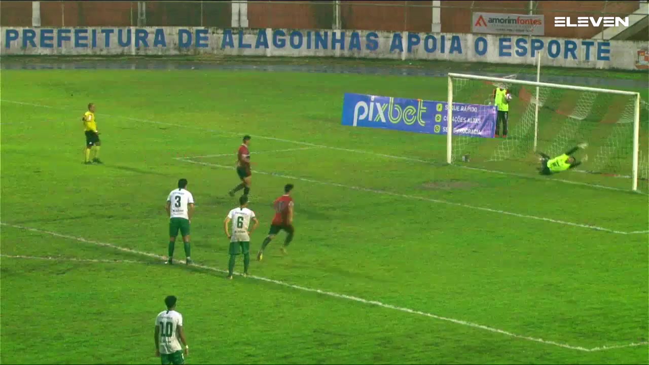 Bra SD Atletico Alagoinhas Vs Murici  Goal in 73 min, Score 1:0