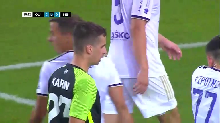 247 NK Olimpija Ljubljana Vs Maribor 56 skor gol Antonio Mlinar Delamea, skor 3:0