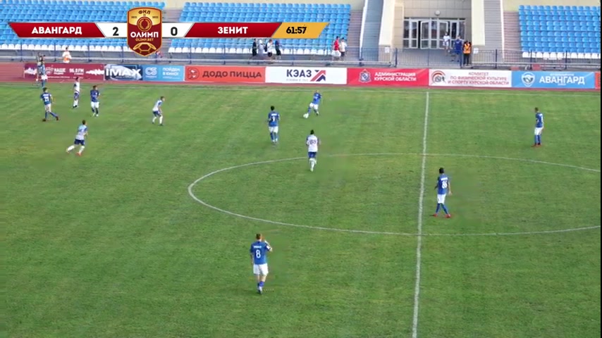 RUS D2 Avangard Vs Zenit Penza Tarasov Goal in 63 min, Score 3:0