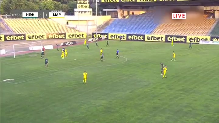BUL D2 Neff supporting Simic Vs FC Maritsa 1921 Velichkov Goal in 68 min, Score 3:2