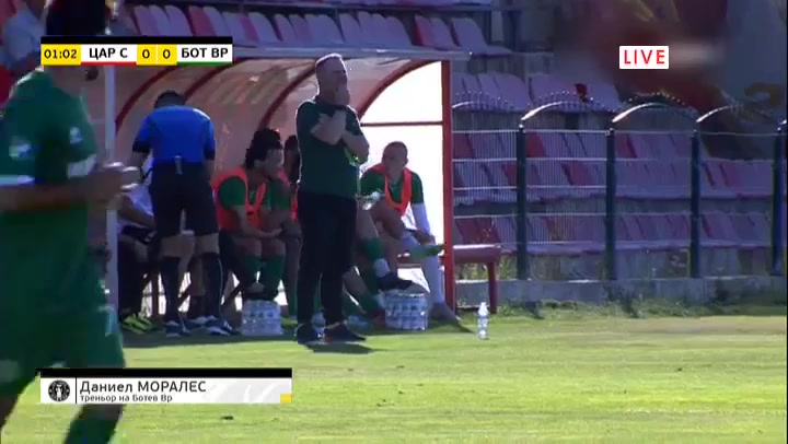 BUL D1 Tsarsko Selo Vs Botev Vratsa Miroslav Marinov Goal in 1 min, Score 0:1