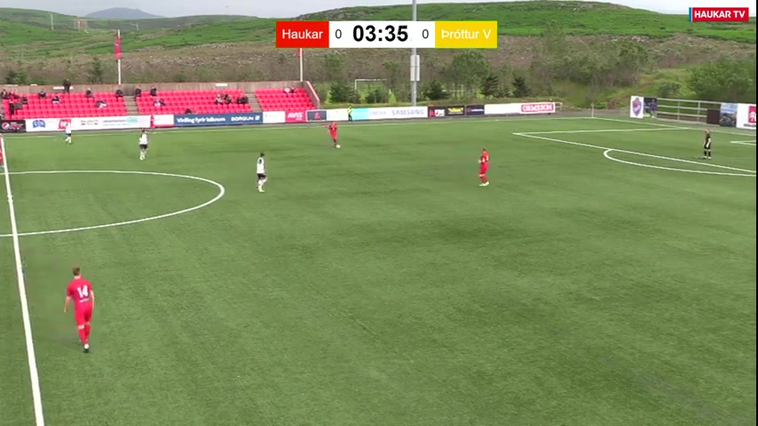 ICE D2 Haukar Hafnarfjordur Vs Throttur Vogum  Goal in 4 min, Score 1:0