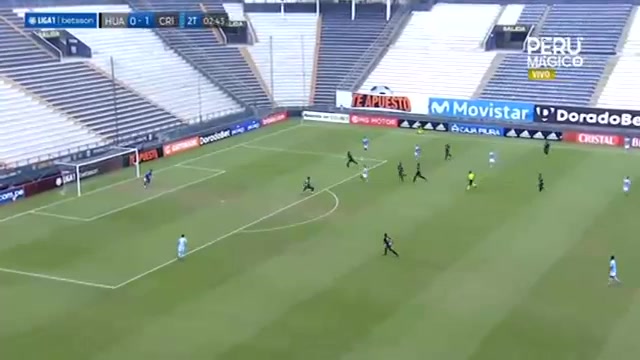 PER D1 Sport Huancayo Vs Sporting Cristal 49 phút Vào, ghi bàn 0:2