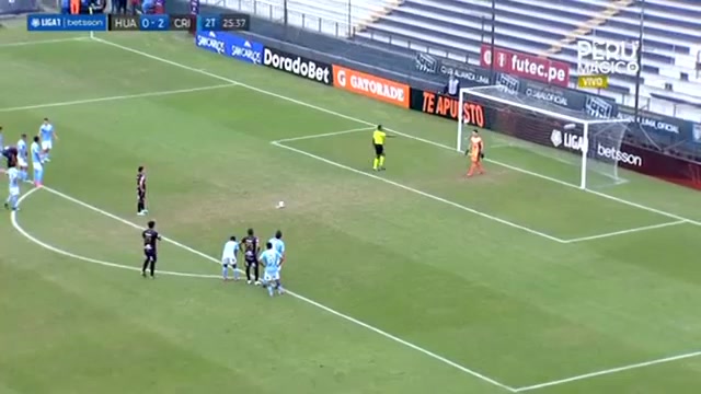 PER D1 Sport Huancayo Vs Sporting Cristal 71 phút Vào, ghi bàn 1:2