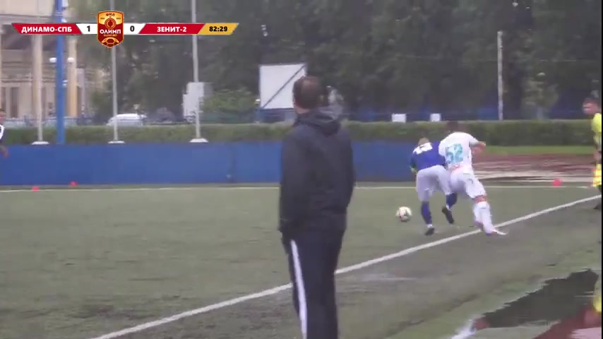 RUS D2 Dinamo Saint Petersburg Vs Zenit-2 St.Petersburg  Goal in 85 min, Score 2:0