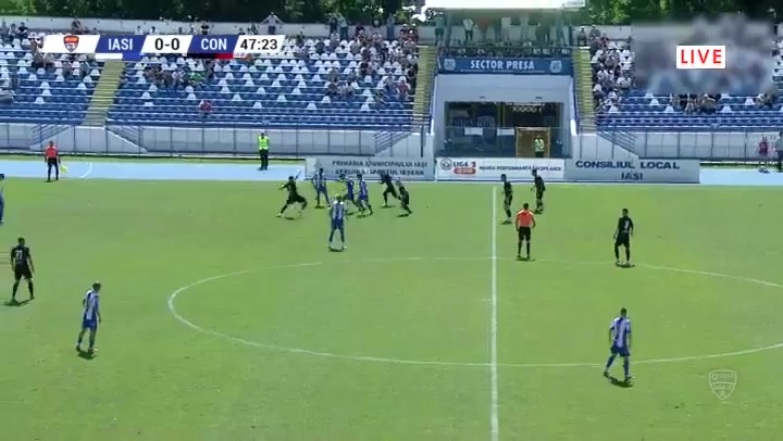 ROM D2 CSM Politehnica Iasi Vs Concordia Chiajna Voicu Goal in 48 min, Score 0:1