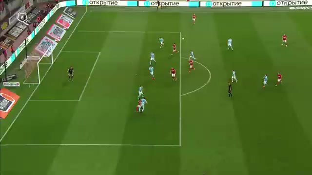 10 Spartak Moscow Vs FK Nizhny Novgorod 85 skor gol Ezequiel Ponce, skor 1:2