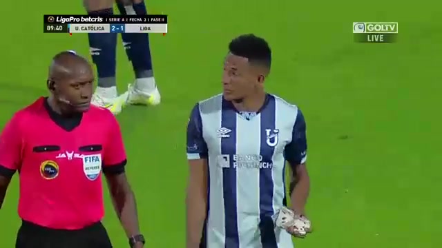 ECU D1 Universidad Catolica Vs Liga Dep. Universitaria Quito 91 phút Vào, ghi bàn 2:2